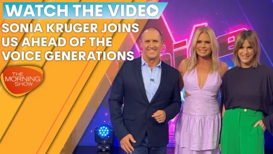 The Morning Show: Sonia Kruger gave a sneak peek