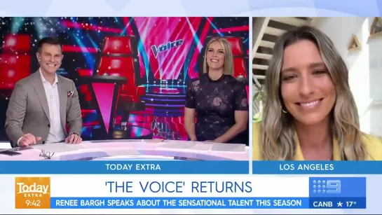 Today Extra: Renee Bargh takes us inside The Voice's new season