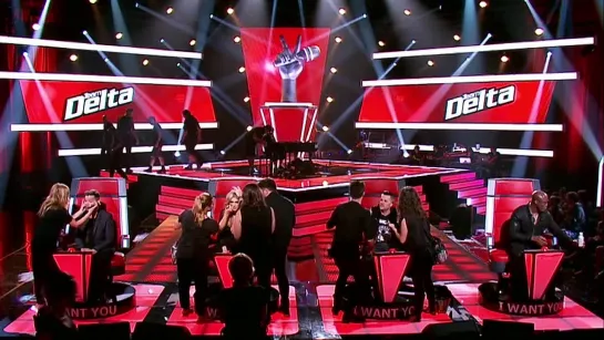 Delta Goodrem & Seal, Poker Face- The Voice Australia Season 2