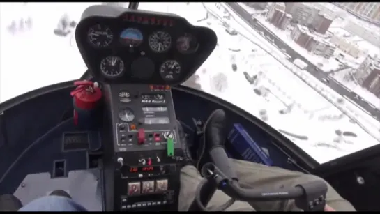 Аэропрогулка полет на вертолете Robinson R44 #heliexpress полет над Москвой