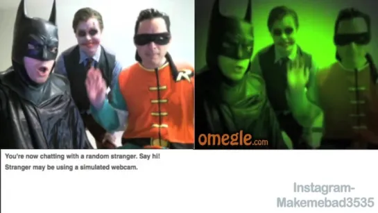 Joker Kills Batman on Omegle!