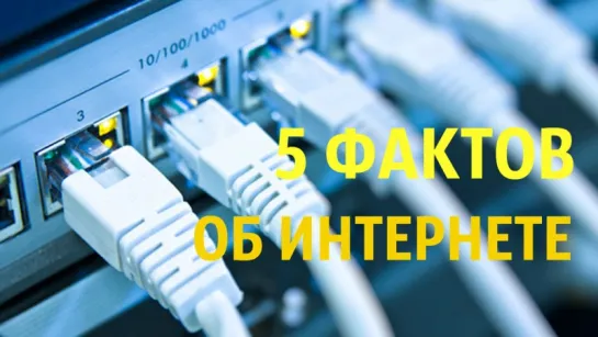 5 интересных фактов об интернете