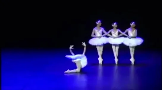 Four swans. Ballet.