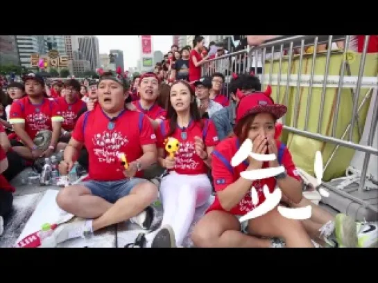 [VIDEO] 140622 Chanyeol @ SBS Roommate: World Cup 2014 - Russia vs Korea