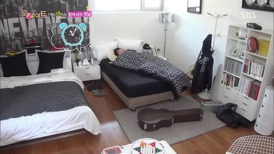 [VIDEO] 140504 Chanyeol Full Cuts @ SBS "Roommate" Ep.1