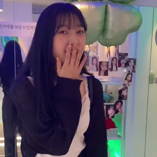 230603 Choerry visiting her birthday cafe event