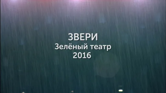 Звери | Зеленый Театр 18.06.2016