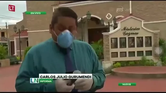 #Coronavirus| PERIODISTA ECUATORIANO SE QUIEBRA EN PLENO DESPACHO EN VIVO