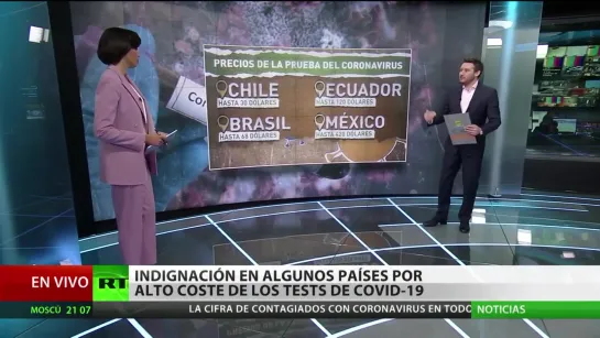 EN AMÉRICA LATINA CRECEN LOS CONTAGIOS Y LA NECESIDAD DE HACER PRUEBAS DE COVID-19