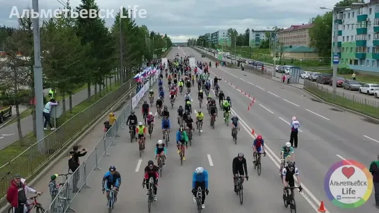 В Альметьевске прошли соревнования по шоссейным велогонкам «Tatneft Tour de Tatarstan»