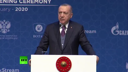 PUTIN AND ERDOGAN LAUNCH TURKSTREAM NATURAL GAS PIPELINE (STREAMED LIVE)