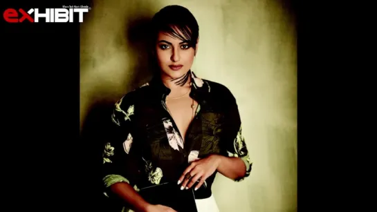 Cover shoot for April 2015 with Sonakshi Sinha