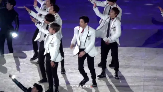 180225 PyeongChang Winter Olympics Closing Ceremony ; Power CHANYEOL Focus.