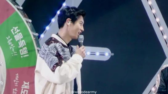 180203 네이처 Fan Festival 찬열 - 애교하구 선물 따낸 찬열이