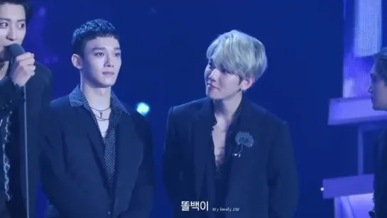 171202 CHANYEOL BAEKHYUN #EXO #MMA2017