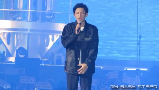 150817 EXO ChanYeol’s Promise  Ending Talk @ The EXO’luXion in Hong Kong