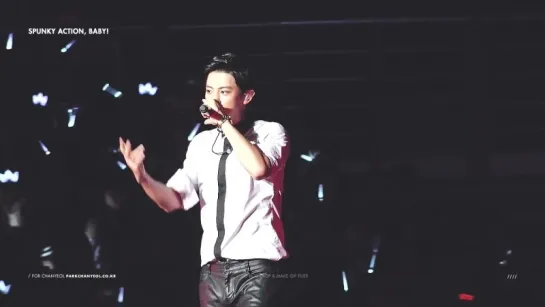 151017 찬열 Baby Dont Cry @ EXOLuxion in Guangzhou