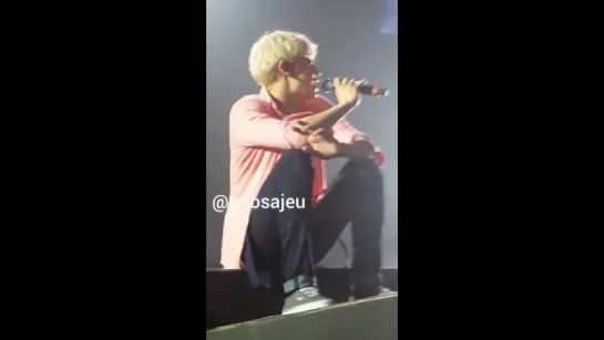 160227 CHANYEOL - 첫 눈 (First Snow) EXOLUXION JAKARTA