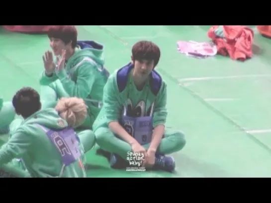 [FANCAM] 130128 MBC ISAC | Chanyeol 1+1은 귀요미^^