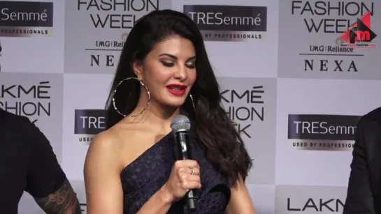 Jacqueline Fernandez Interview At Lakme Fashion Week 2018