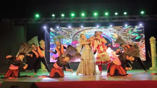 Urvashi Rautela as jai shree krishna radhe