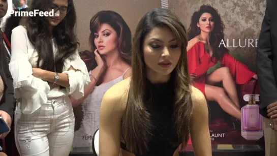 Urvashi Rautela Hot At Perfume Launch