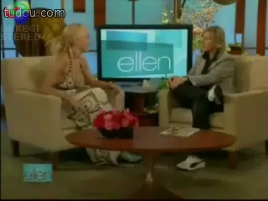 Sharon Stone on Ellen