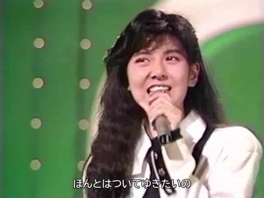 Yoko Minamino  南野陽子　話しかけたかった I wanted to talk to you. （1987年9月6日）2К