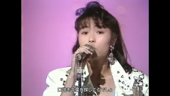 Nami Shimada  島田奈美　NO!（1988年6月4日）4К