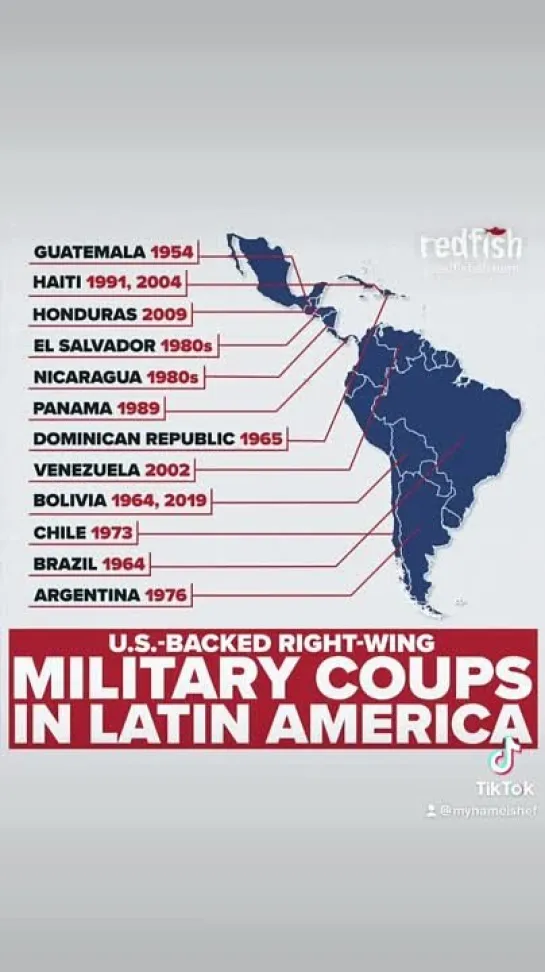 We are aware what happens when Latin Americans elect leftist...