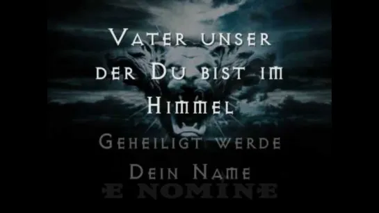 E Nomine - Vater Unser