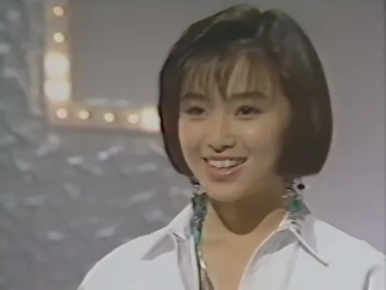 Noriko Sakai 酒井法子 微笑みを見つけた found a smile. 1990-08-29