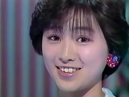 Noriko Sakai  酒井法子 -  GUANBARE 1988  4K AI Upscaling  [4K 60FPS]