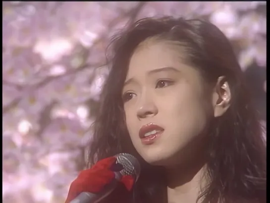 Akina Nakamori  中森明菜 難破船 樱花雨菜 Difficult to Break Ship Sakura Yuuna. The Best Ten 难破船 1987.12.24  4К