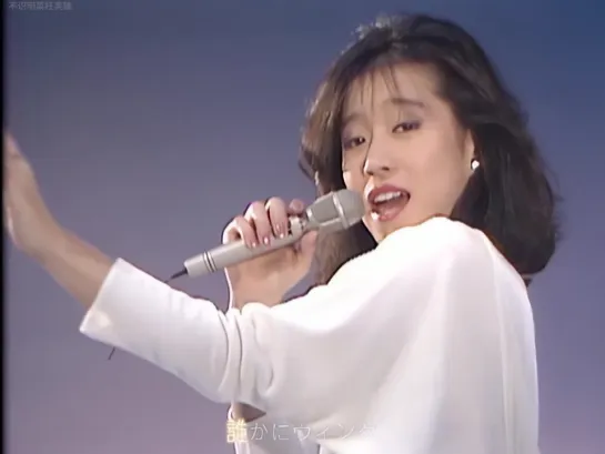 Akina Nakamori  中森明菜 Dreaming  舞蹈的天使菜  ヤンスタ101  1986.09.07  4К