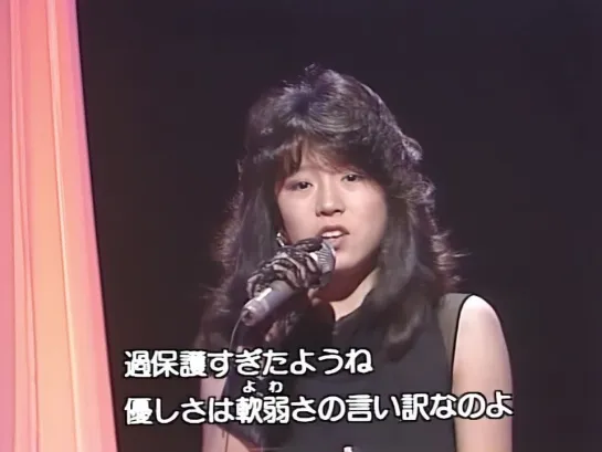 Nakamori Akina 中森明菜 - 十戒 Ten Commandments. 1984  4K AI Upscaling