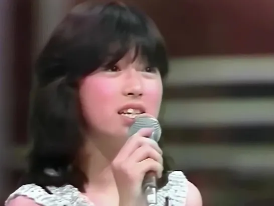 Akina Nakamori中森明菜 - スター誕生 Birth of a Star.1981 4K AI Upscaling