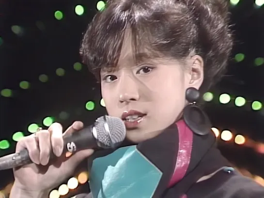 Akina Nakamori  中森明菜 - 禁区  restricted area. 1983  4K AI Upscaling  [4K 60FPS]