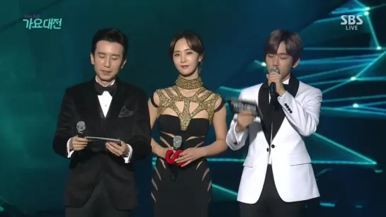 [VIDEO] 161226 MC Baekhyun Cut 2 @ SBS Gayo Daejun