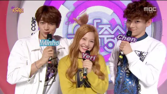 [VIDEO] 150411 MC Chen Cut @ MBC Music Core