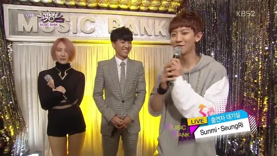 [VIDEO] 130823 Chanyeol & Baekhyun MC @ Music Bank