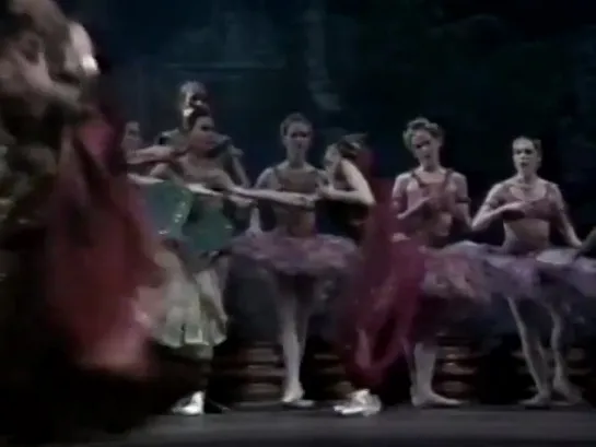 Баядерка - Наталья Макарова, Асылмуратова, Мухамедов / La_Bayadere - Bussel, Dowell, Makarova (1991)