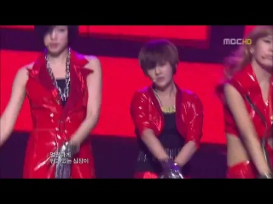 100410 T-ara - I Go Crazy Because of You @ Music core