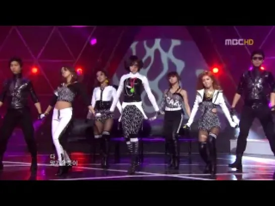 100306 T-ara - I Go Crazy Because of You @ Music core