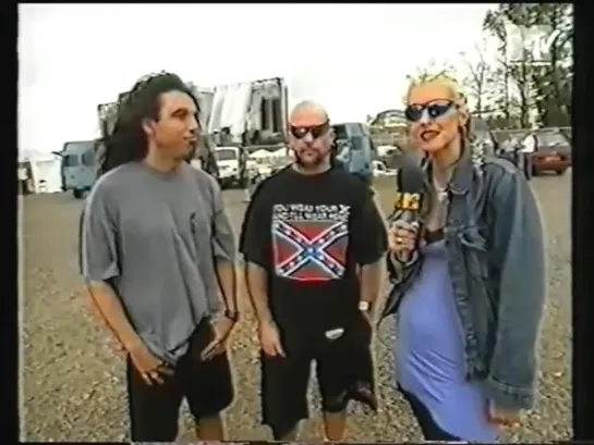 Интервью Slayer, Donington, 26.8.1995