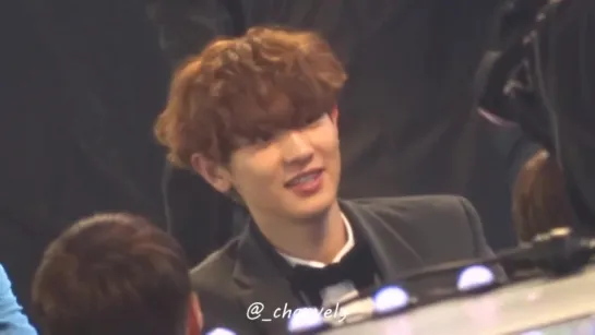 [FANCAM] 150128 EXO @ The 24th Gaon Chart Awards (Chanyeol Focus)