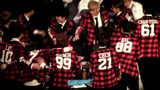 [FANCAM] 140123 EXO won Daesang (Chen Focus) @ 23rd Seoul Music Awards