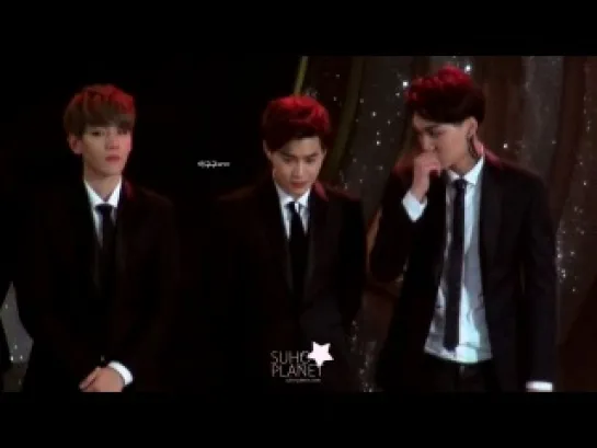 [FANCAM] 140116 Suho Focus @ Golden Disk Awards