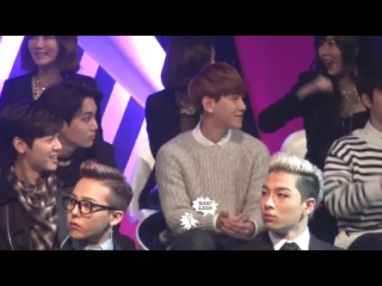 [FANCAM] 131229 Baekhyun Focus @ SBS Gayo Daejun