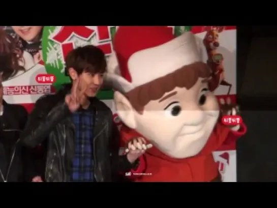 [FANCAM] 131211 Chanyeol Focus  @ "Saving Santa" VIP Premiere